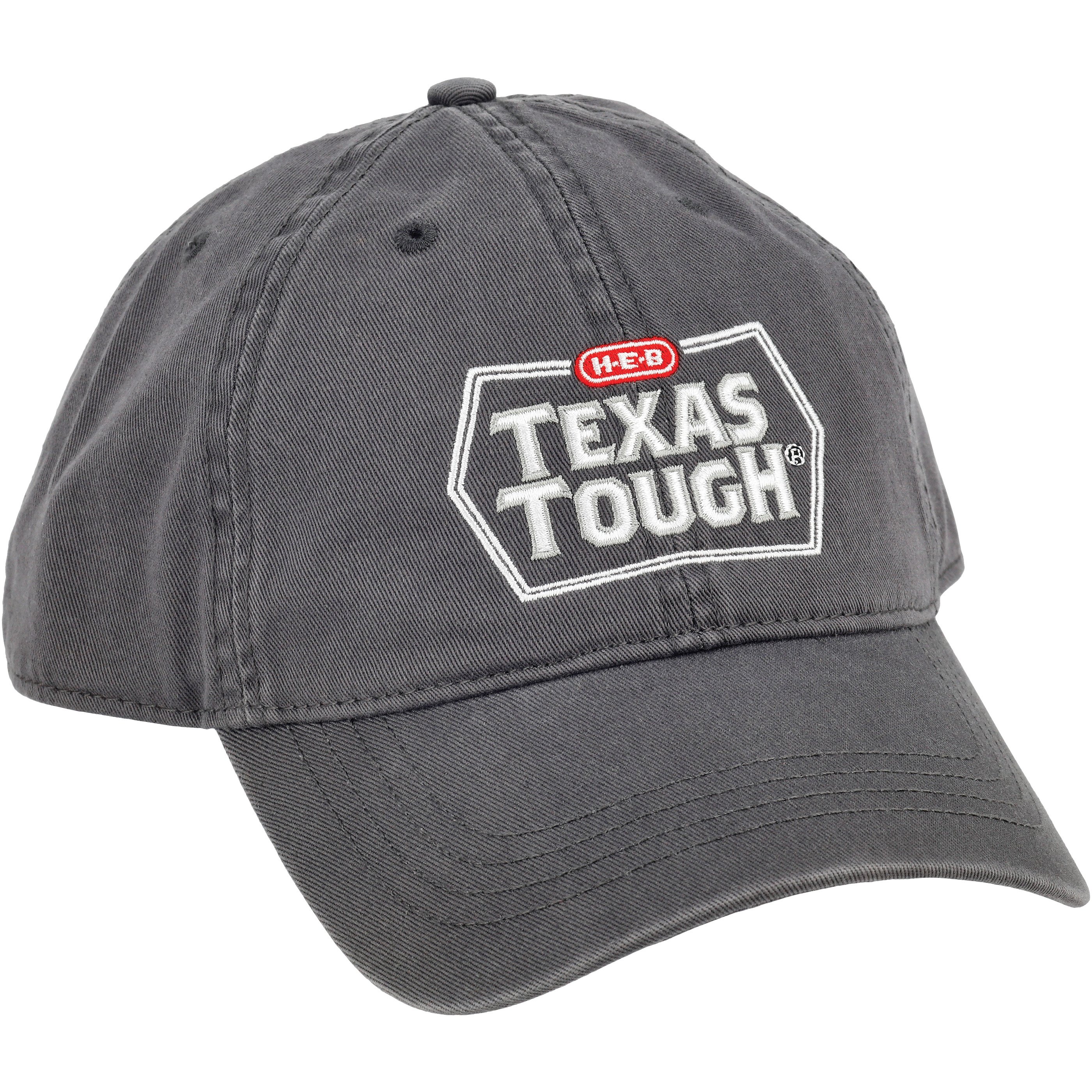H-E-B Brand Shop Texas Tough Baseball Hat - Dark Gray - Shop Hats at H-E-B