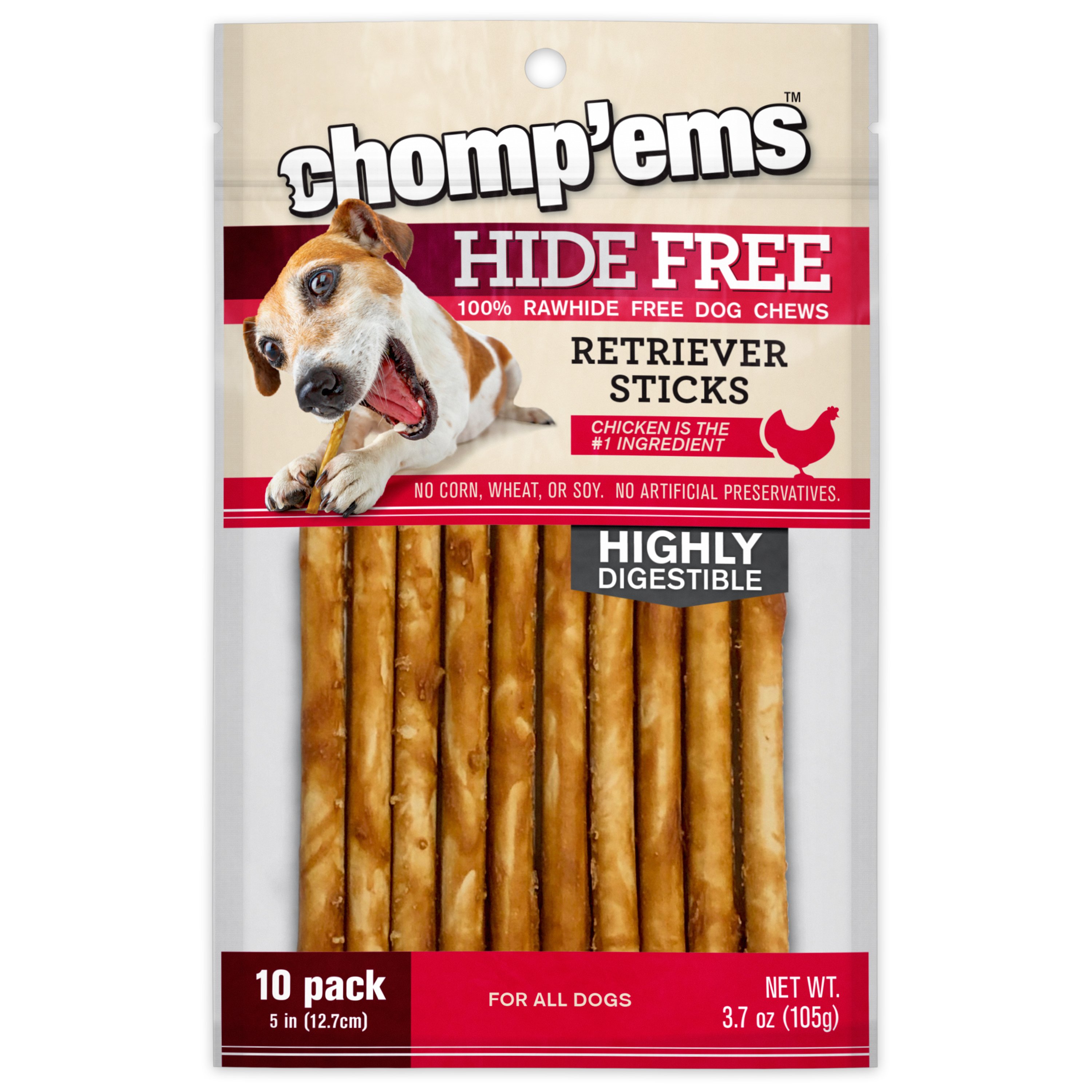 Hide on sale dog chews