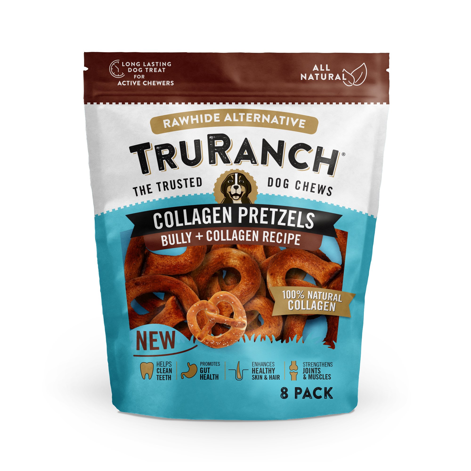 TruRanch Bully and Collagen Pretzel Dog Chews - Shop Bones & rawhides ...