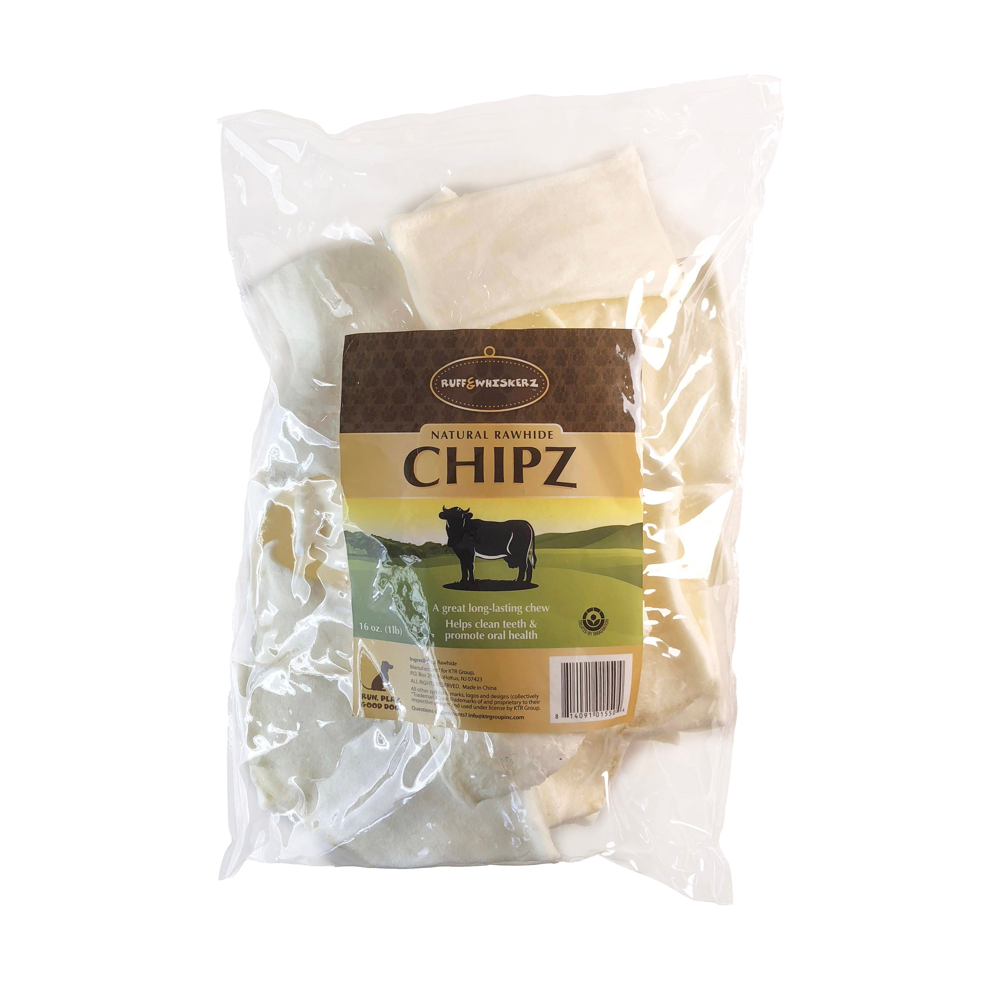Ruff & Whiskerz Natural Rawhide Chips Dog Chews Shop Bones & rawhides