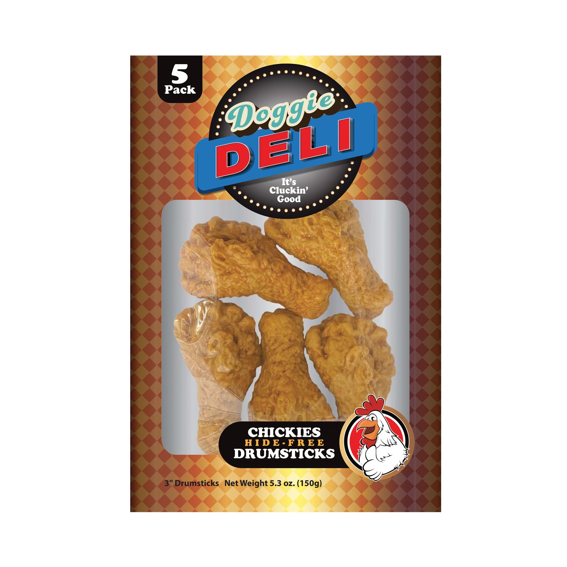 Doggie Deli Chicken Drumsticks Dog Chews Shop Bones & Rawhides at HEB