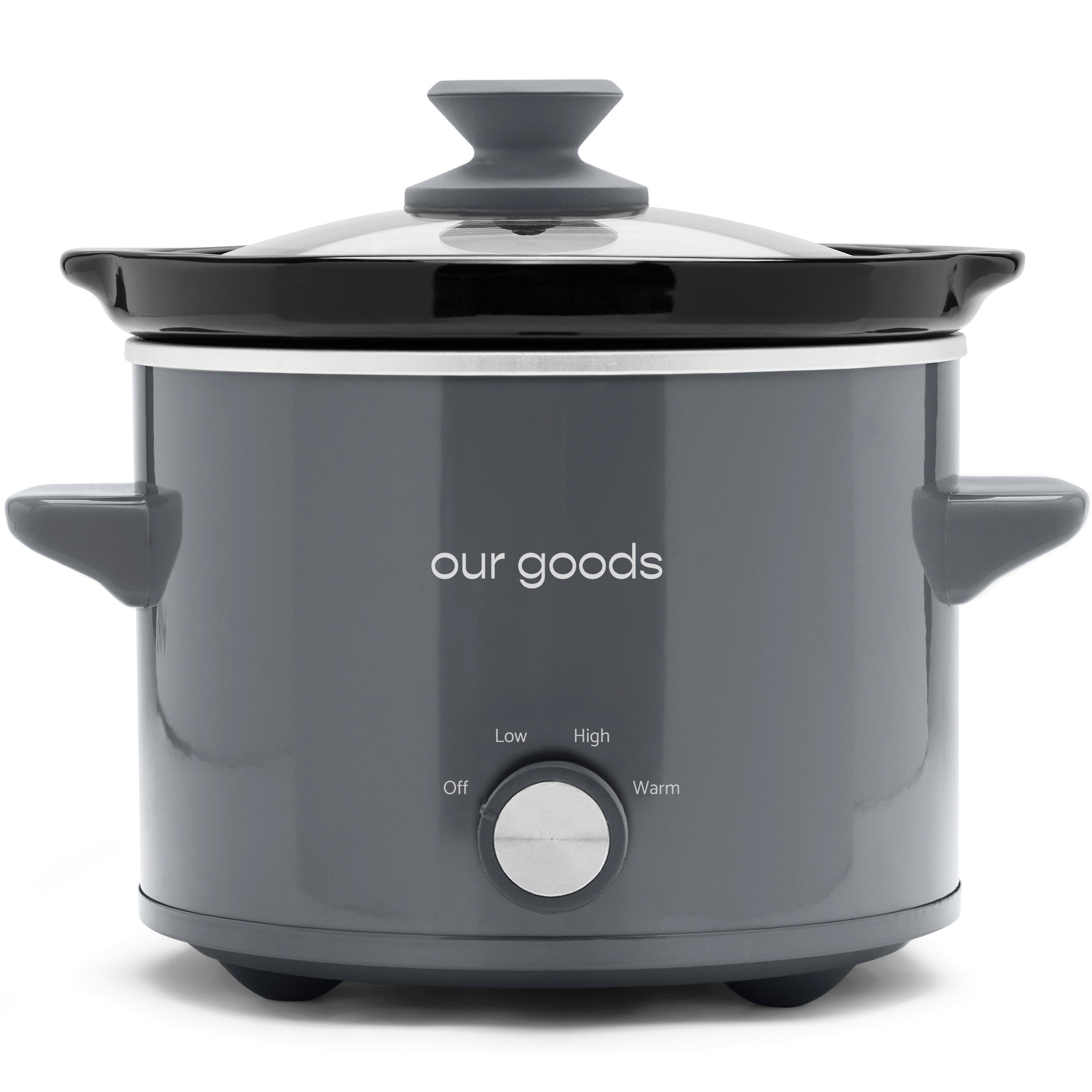 our goods Slow Cooker Pebble Gray Shop Cookers & Roasters at HEB