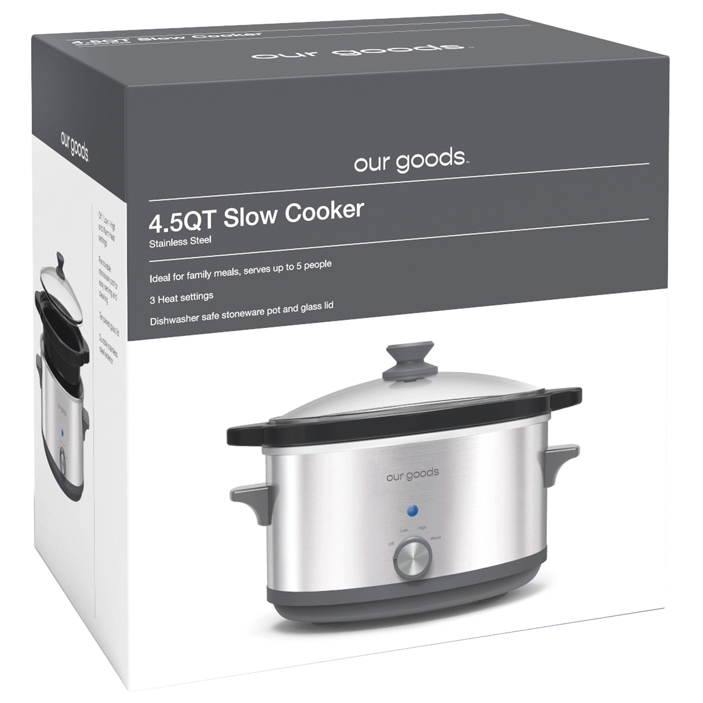 Crock-Pot 4.5 QT Damask Pattern Manual Slow Cooker - Shop Cookers &  Roasters at H-E-B