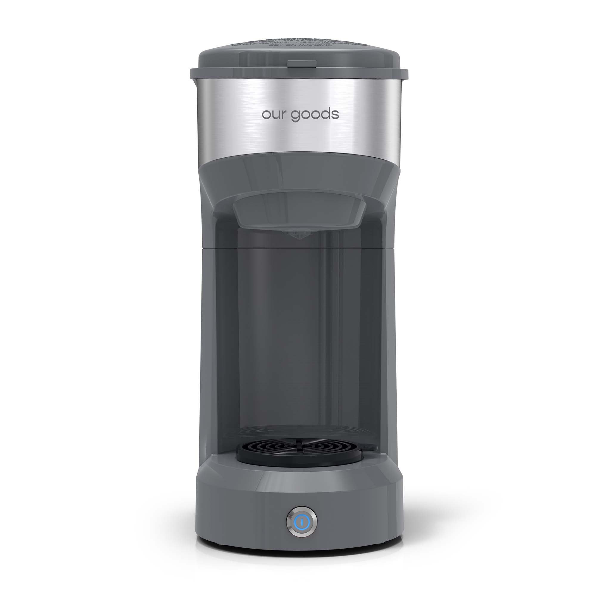 our goods Electric Coffee Grinder - Pebble Gray - Shop Coffee Makers at  H-E-B