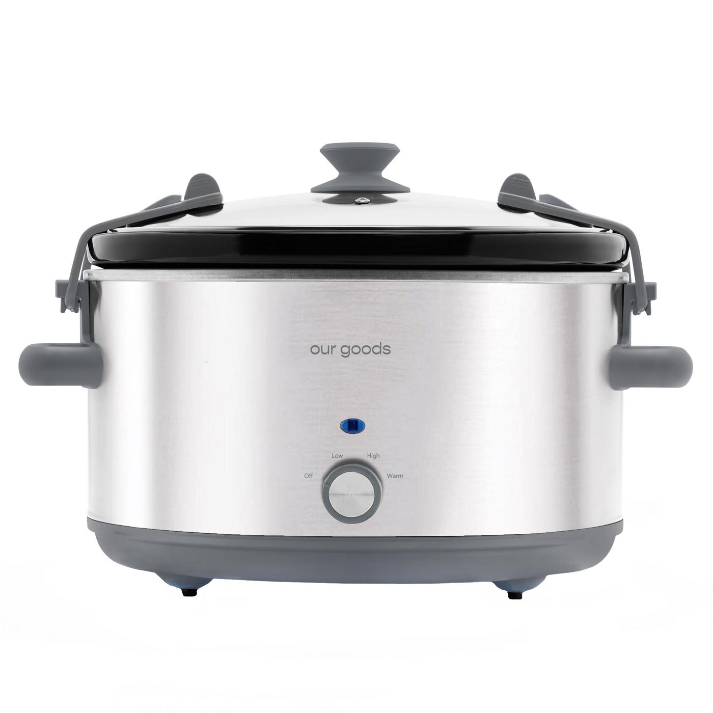 our goods Slow Cooker Stainless Steel Shop Cookers & roasters at HEB