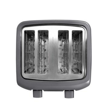 our goods 4 Slice Toaster - Pebble Gray