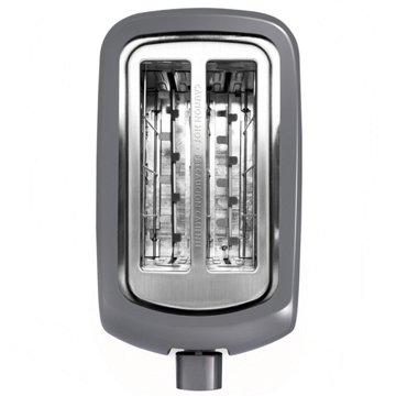 our goods 2 Slice Toaster - Pebble Gray, ea
