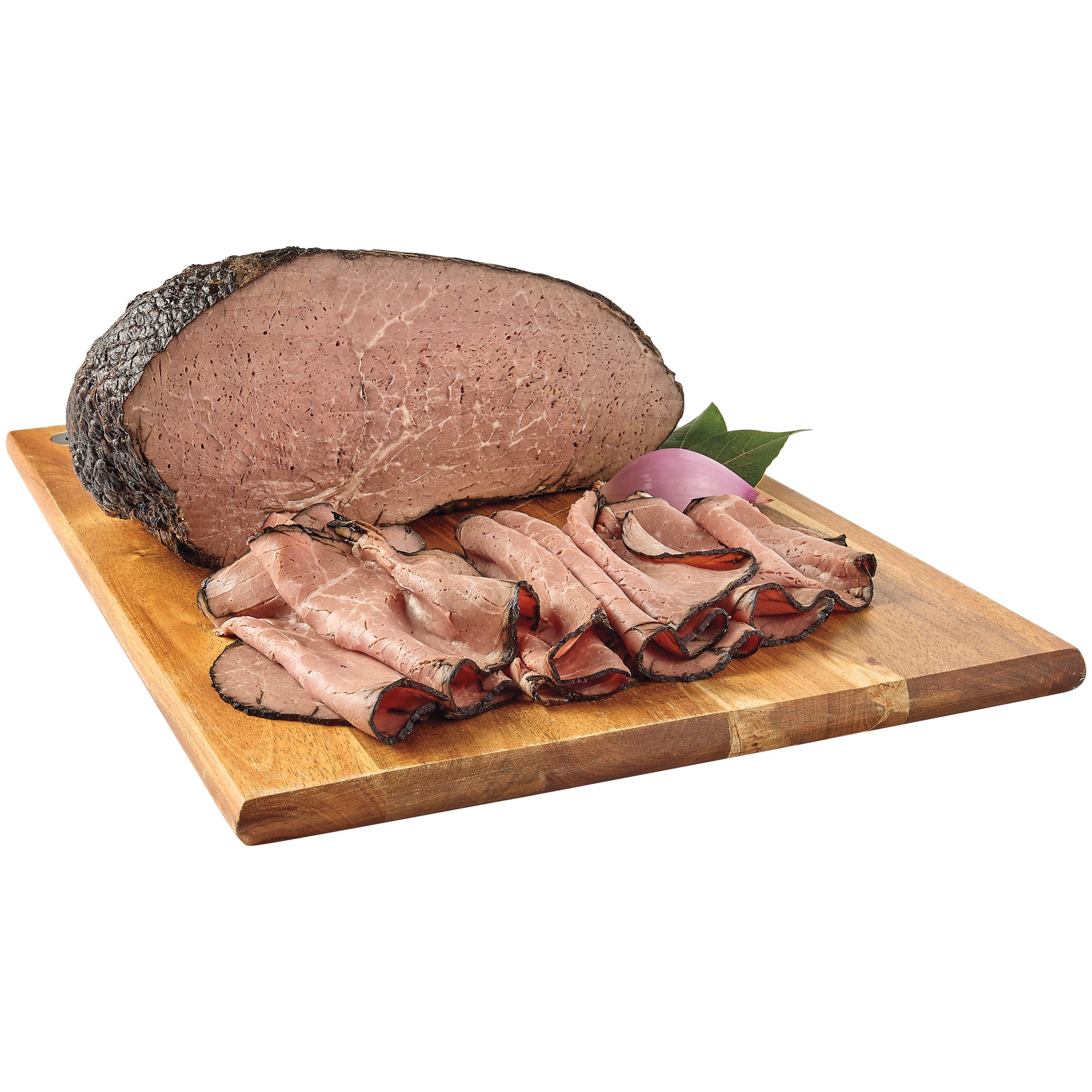 H-E-B Deli Post Oak-Smoked Seasoned Roast Beef, Custom Sliced, lb