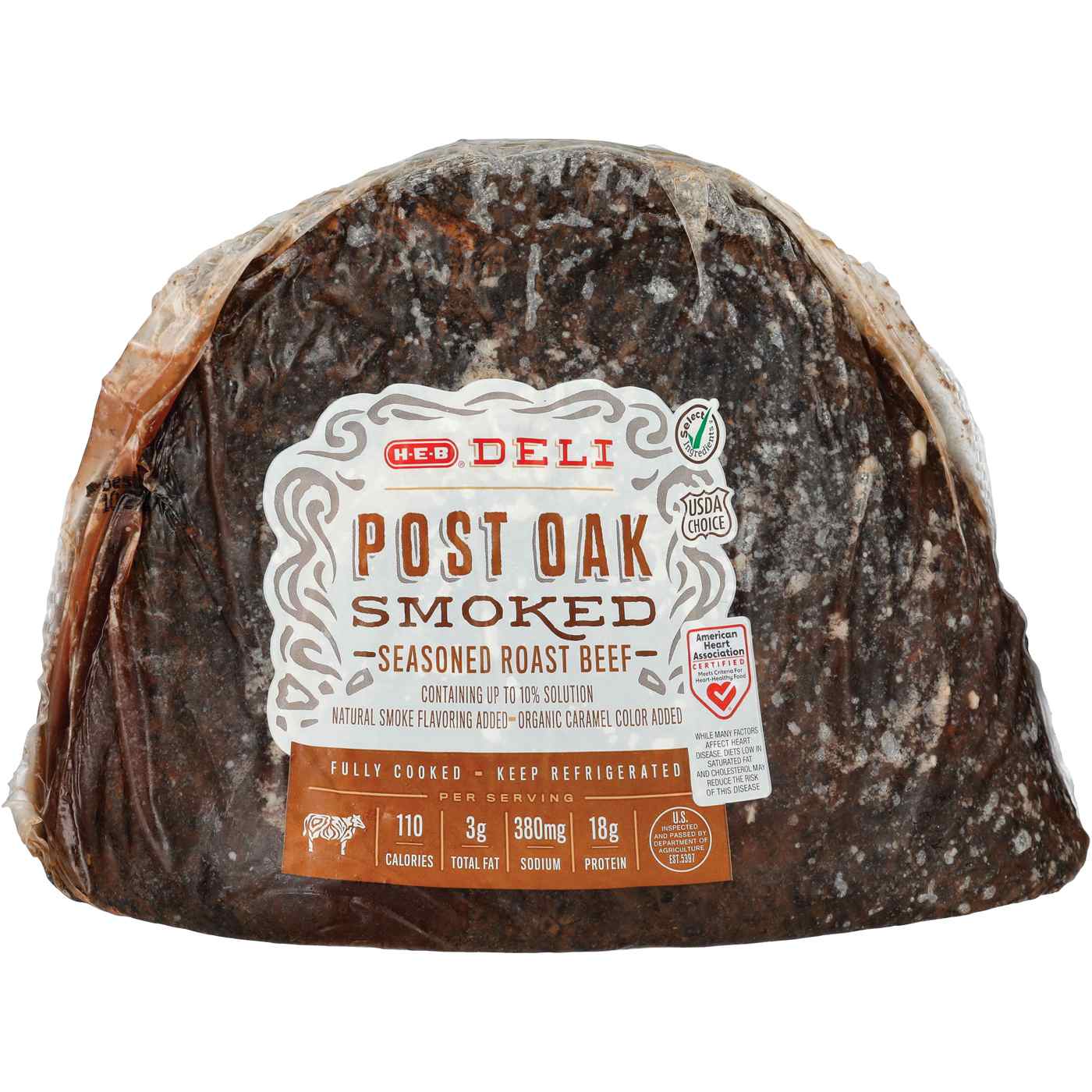 H-E-B Deli Post Oak-Smoked Roast Beef, Sandwich Sliced; image 3 of 3