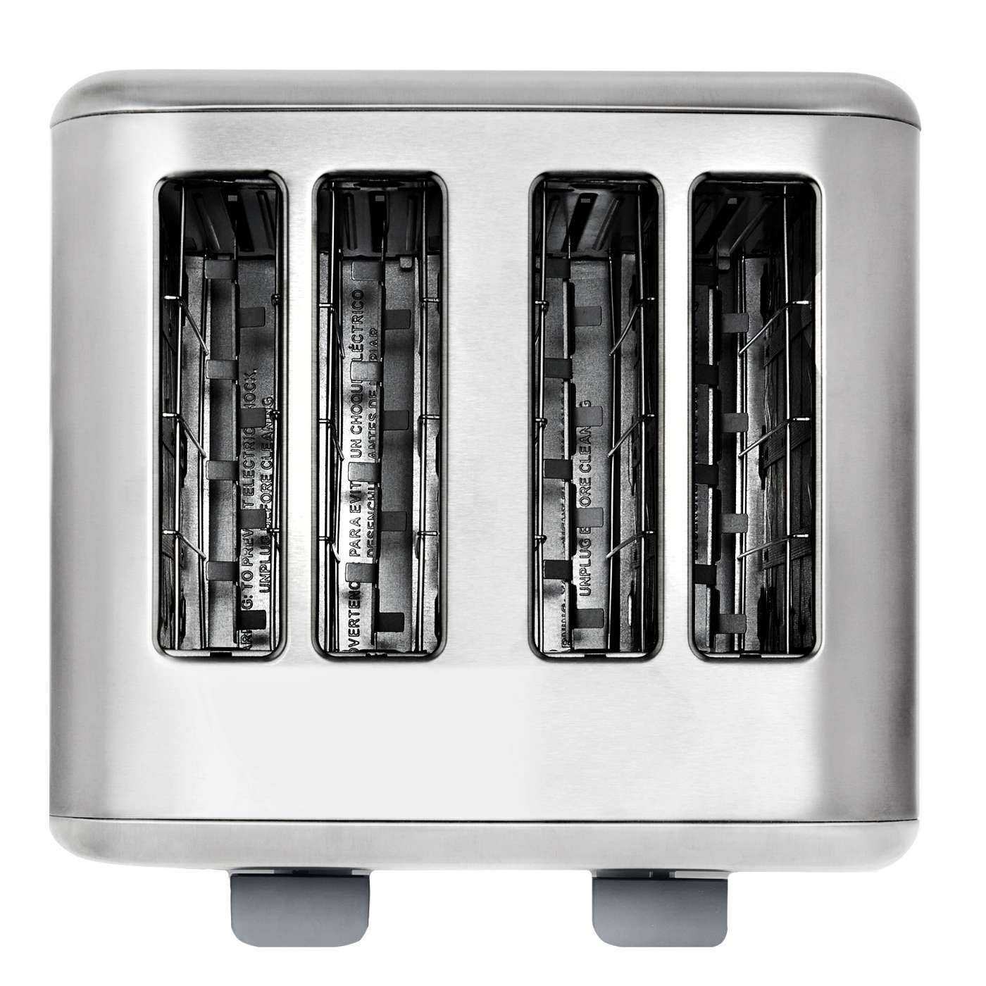 our goods 4 Slice Toaster - Stainless Steel; image 3 of 3