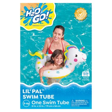 H2OGO! Lil' Pal Inflatable Swim Tube, 31" x 23"