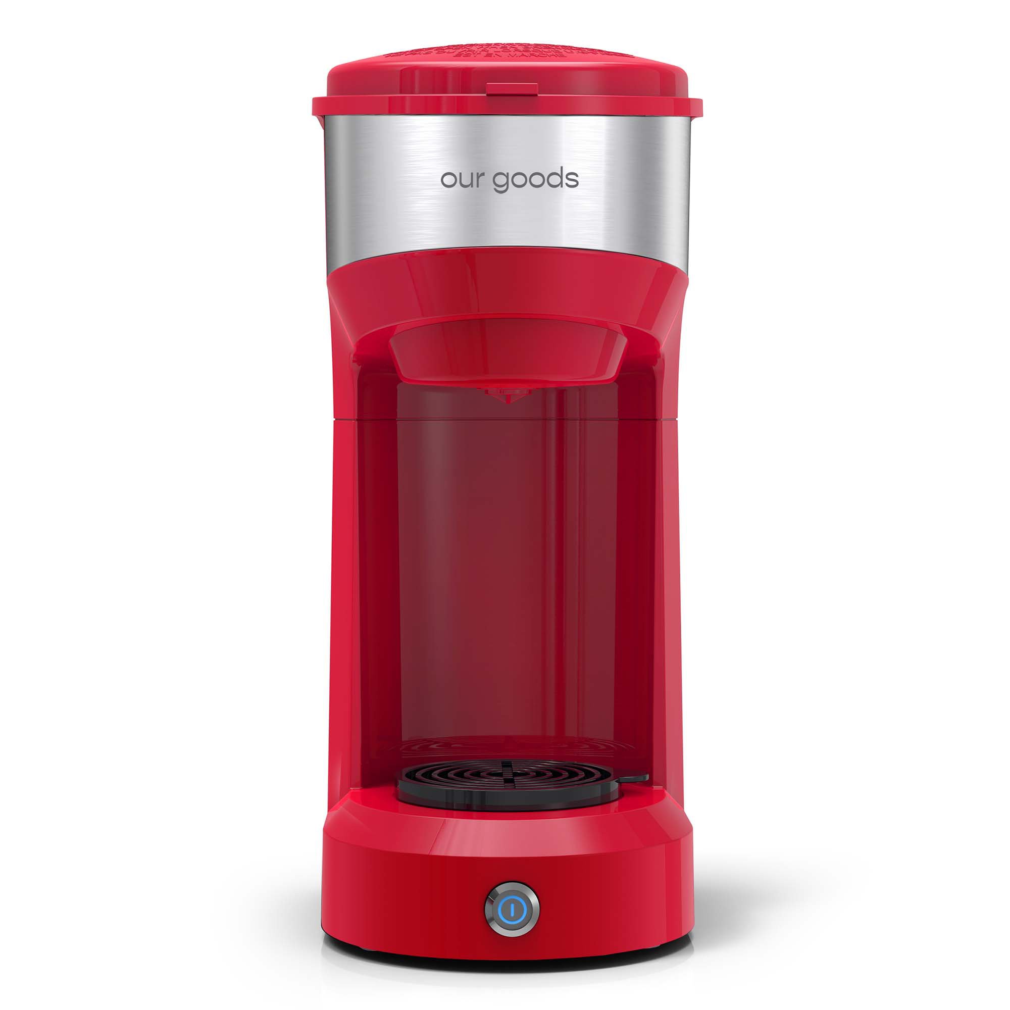 our goods Single Serve Coffee Maker Scarlet Red Shop Coffee makers