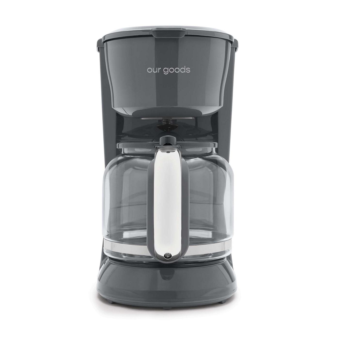 our goods Coffee Maker - Pebble Gray; image 1 of 3