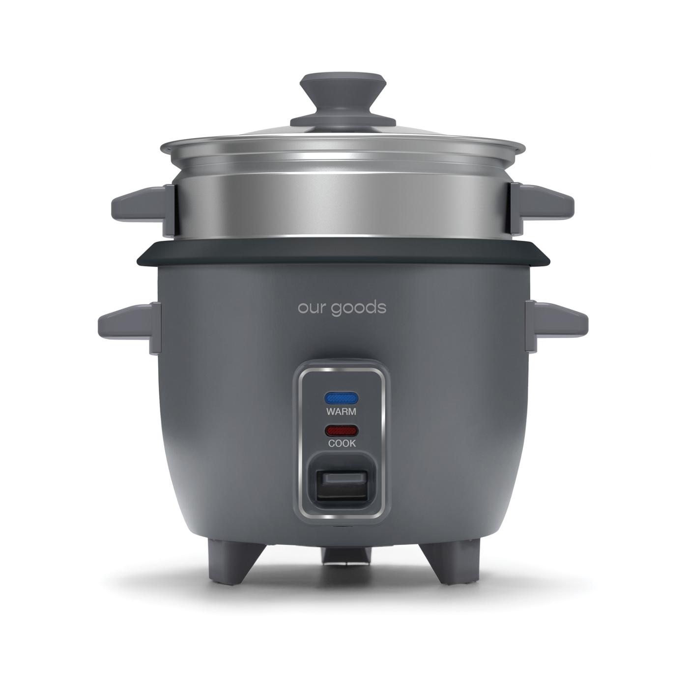 our goods Programmable Slow Cooker - Stainless Steel - Shop Cookers &  Roasters at H-E-B