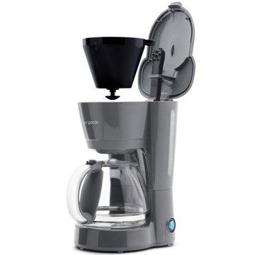 our goods Coffee Maker - Pebble Gray, 5 cup
