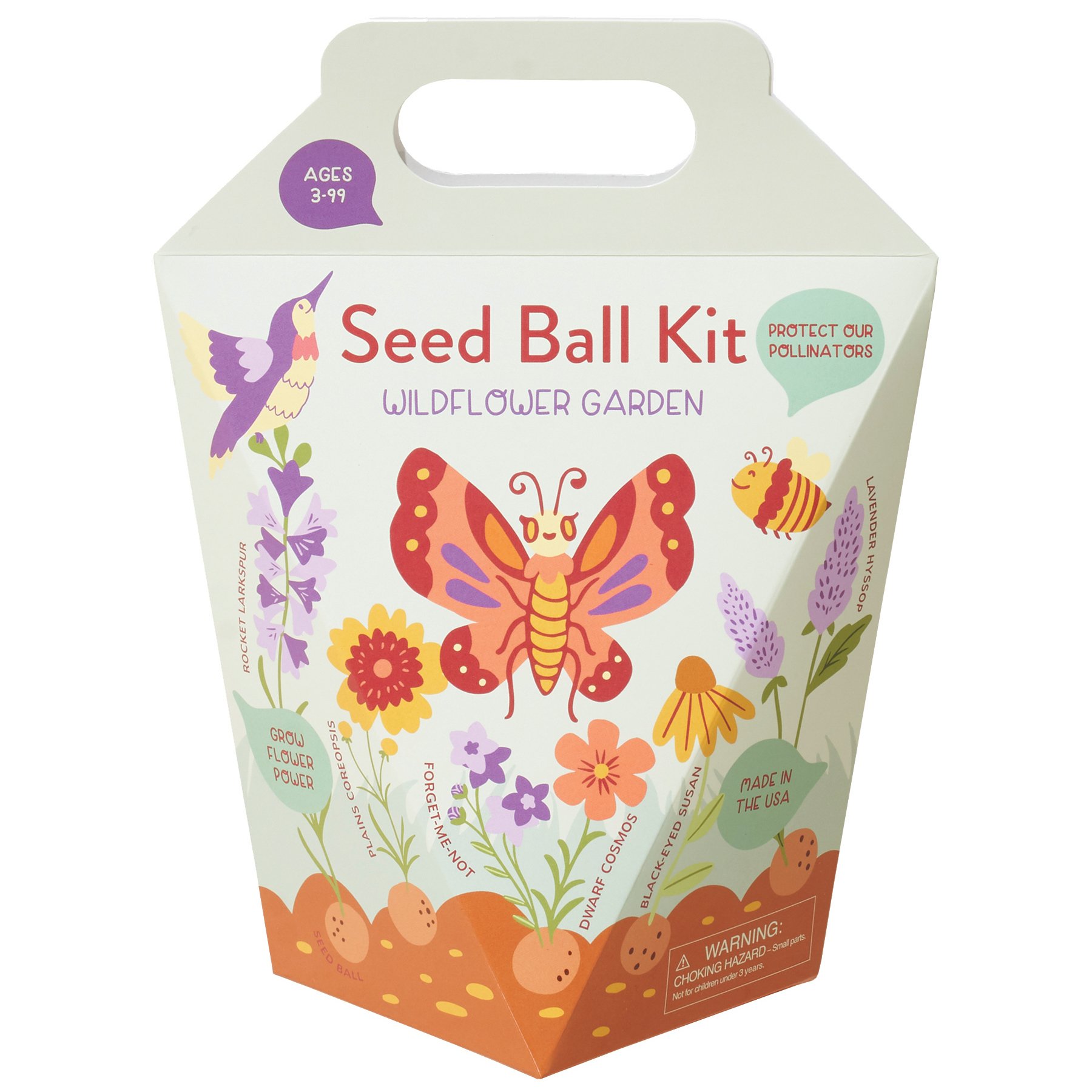 Modern Sprout Wildflower Garden Seed Ball Kit Shop Potted Plants at HEB