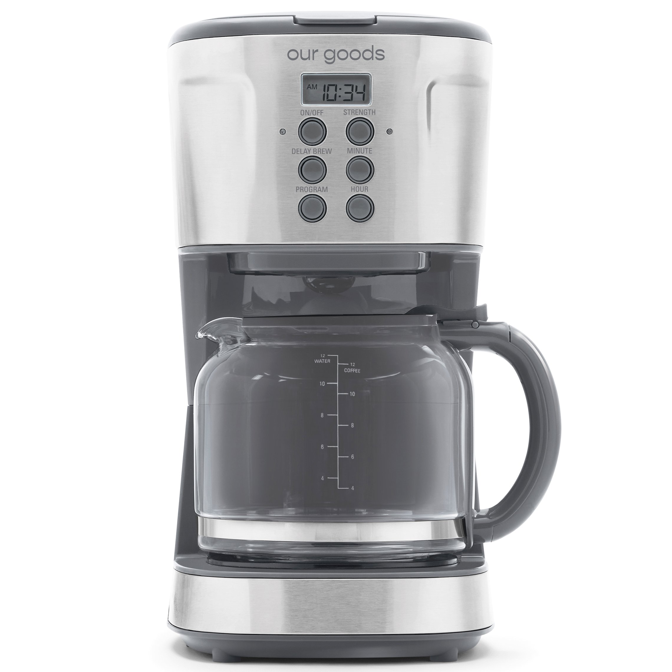 Bella Stainless Steel Programmable Coffee Maker - Shop Coffee Makers at  H-E-B