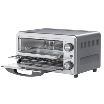 our goods 4 Slice Toaster Oven - Stainless Steel