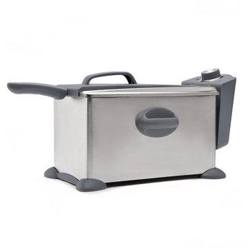 our goods Deep Fryer - Stainless Steel, 3.5 L