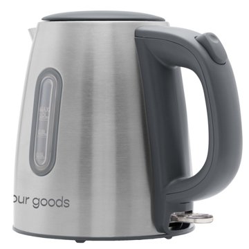 our goods Stainless Steel Water Kettle - Pebble Gray, 1 L