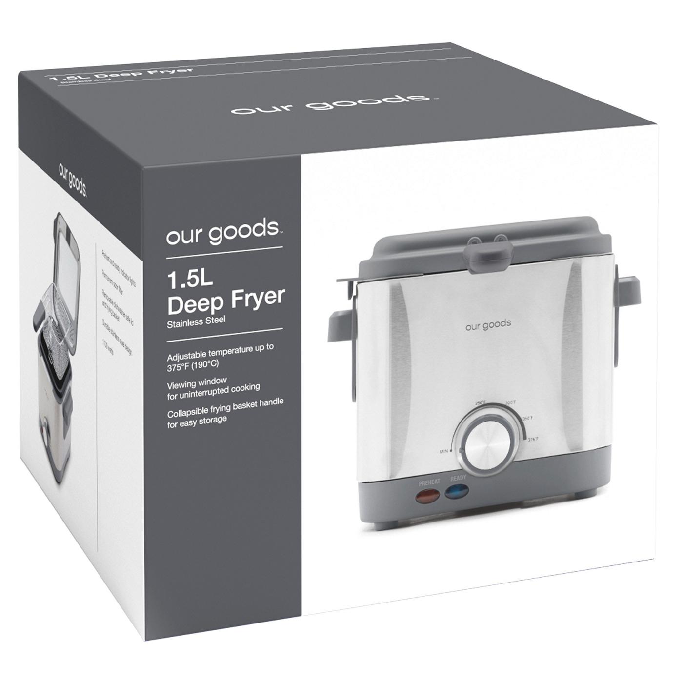 our goods Air Fryer - Pebble Gray - Shop Cookers & Roasters at H-E-B