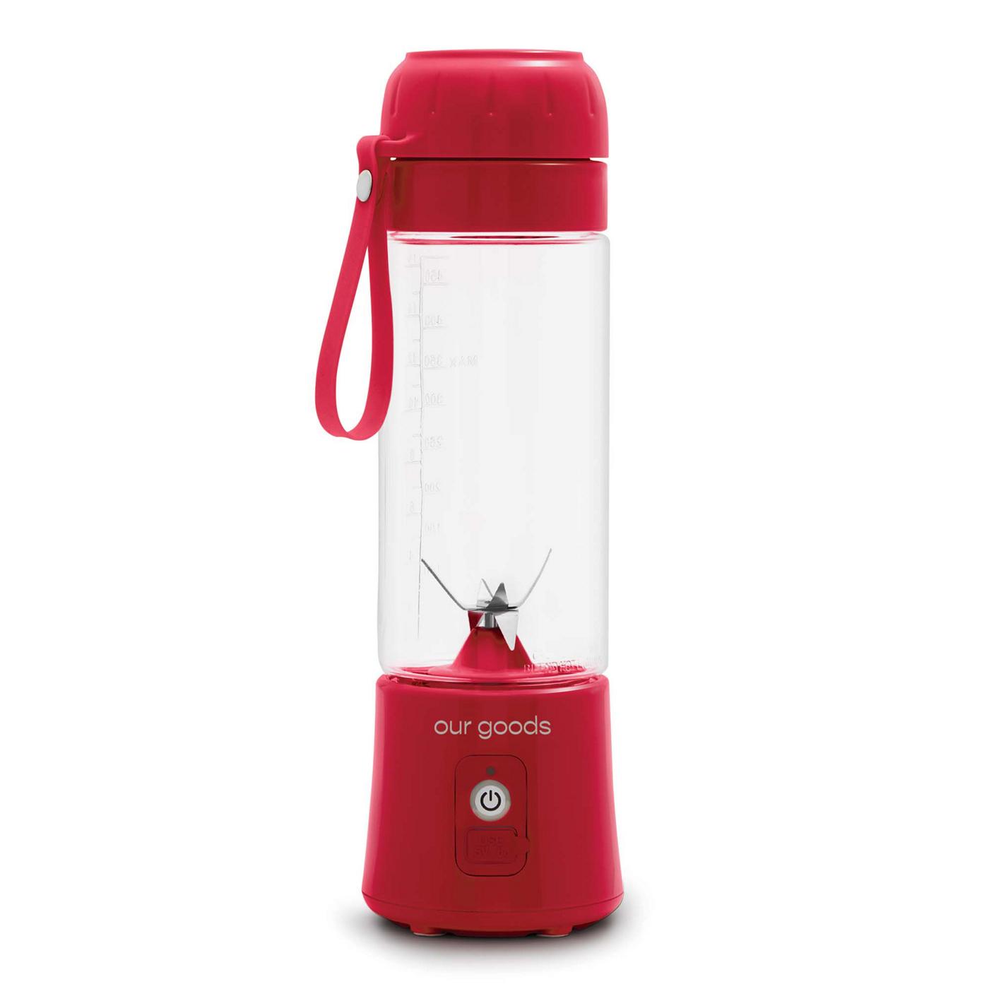 our goods Portable Blender - Scarlet Red