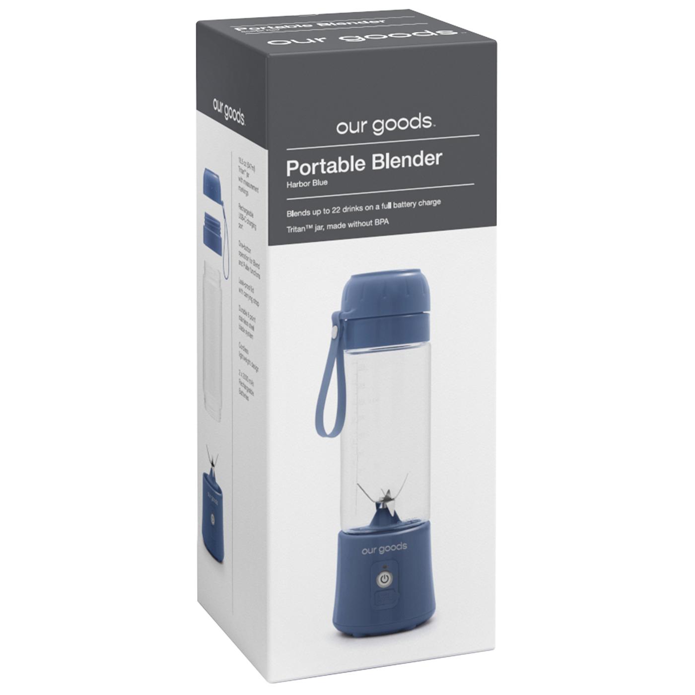 our goods Portable Blender Harbor Blue Shop Blenders & mixers at HEB