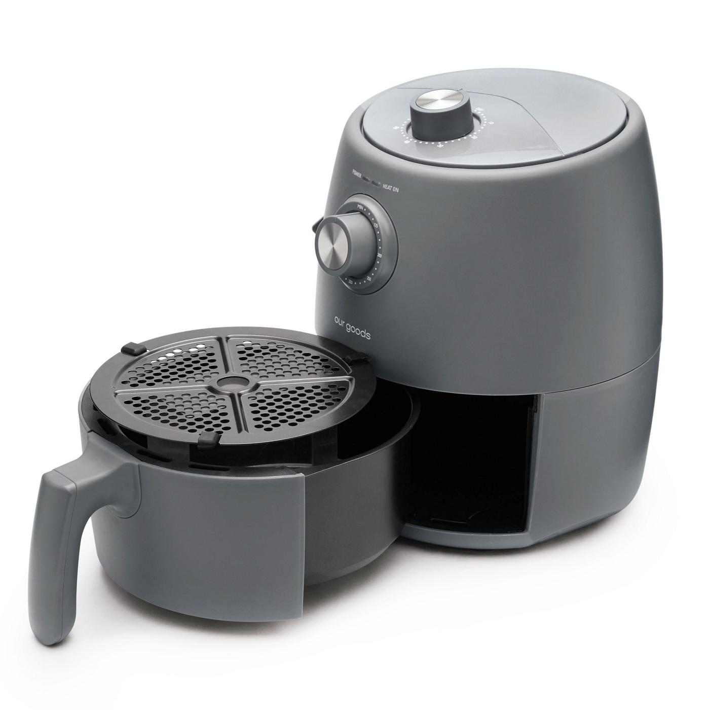 our goods Air Fryer - Pebble Gray; image 3 of 3