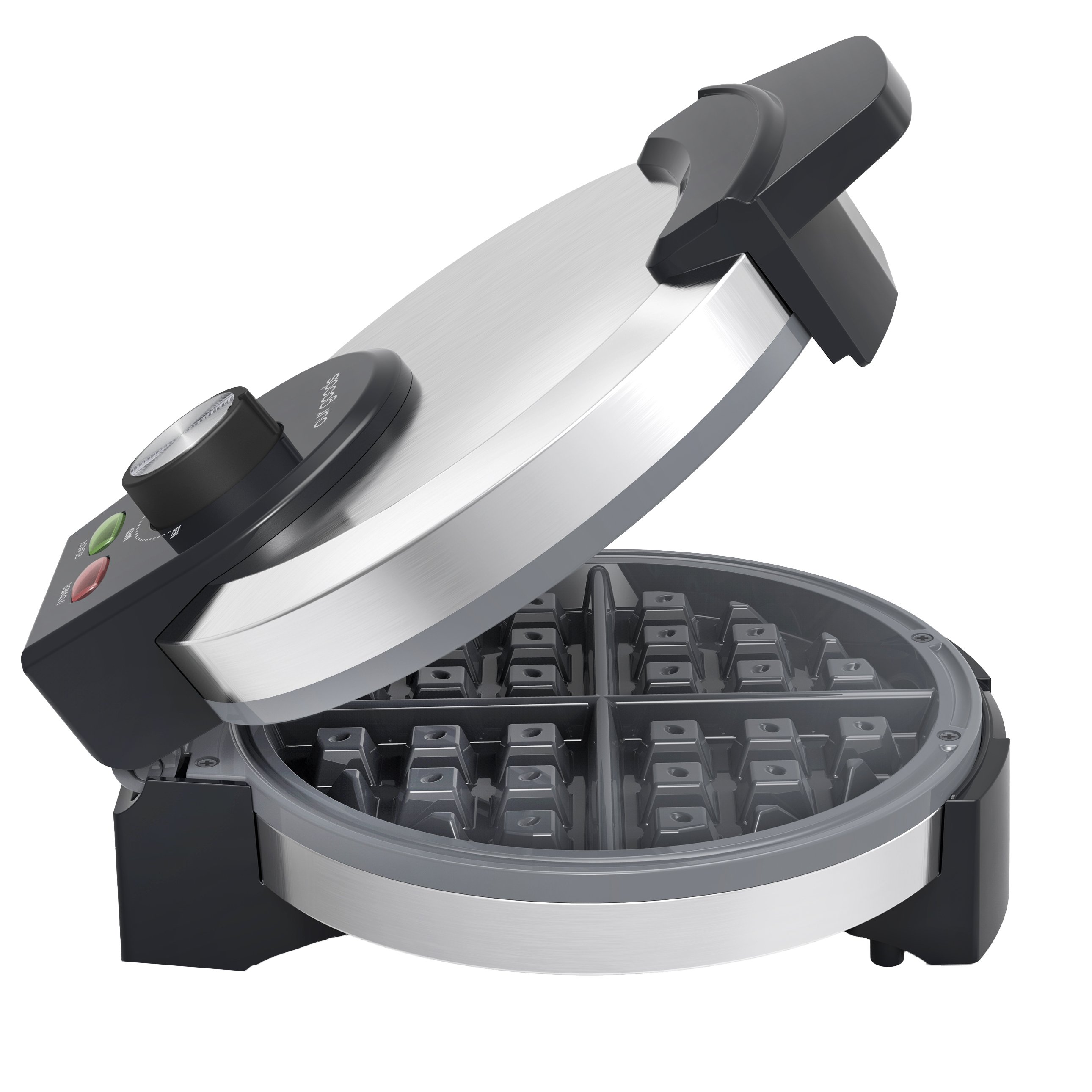 our goods Belgian Waffle Maker - Stainless Steel - Shop Griddles & Presses  at H-E-B