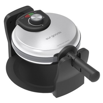 our goods Rotating Waffle Maker - Stainless Steel