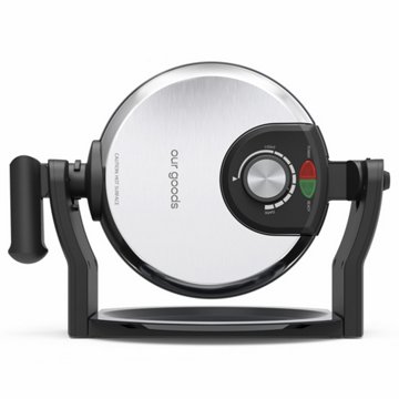 our goods Rotating Waffle Maker - Stainless Steel