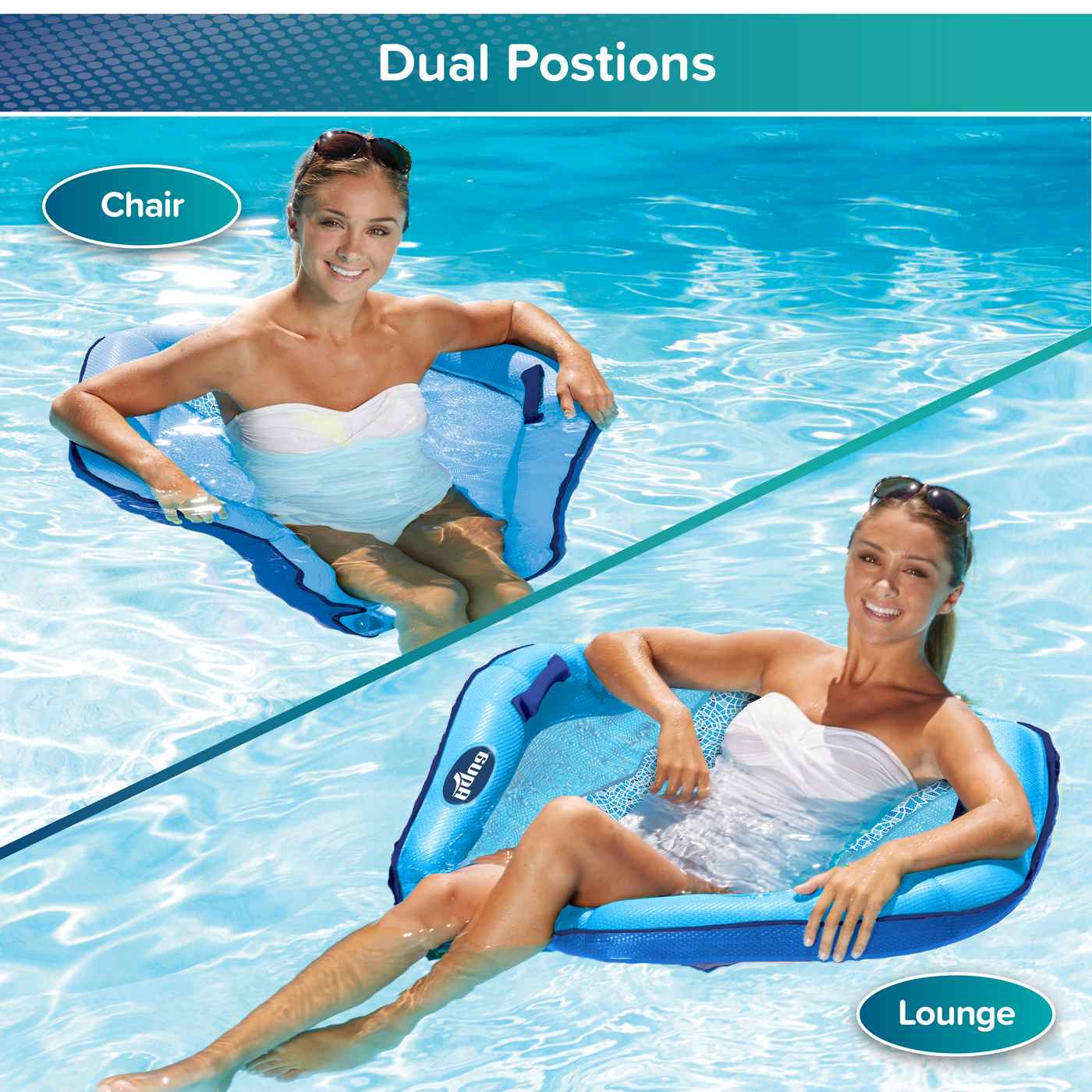 Aqua Leisure Deluxe Lounge Chair; image 4 of 7