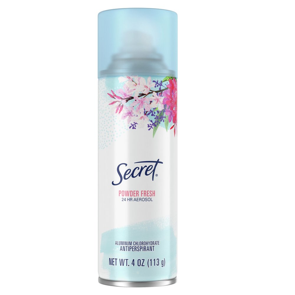 Secret Secret Powder Fresh Aerosol Antiperspirant - Shop Deodorant ...