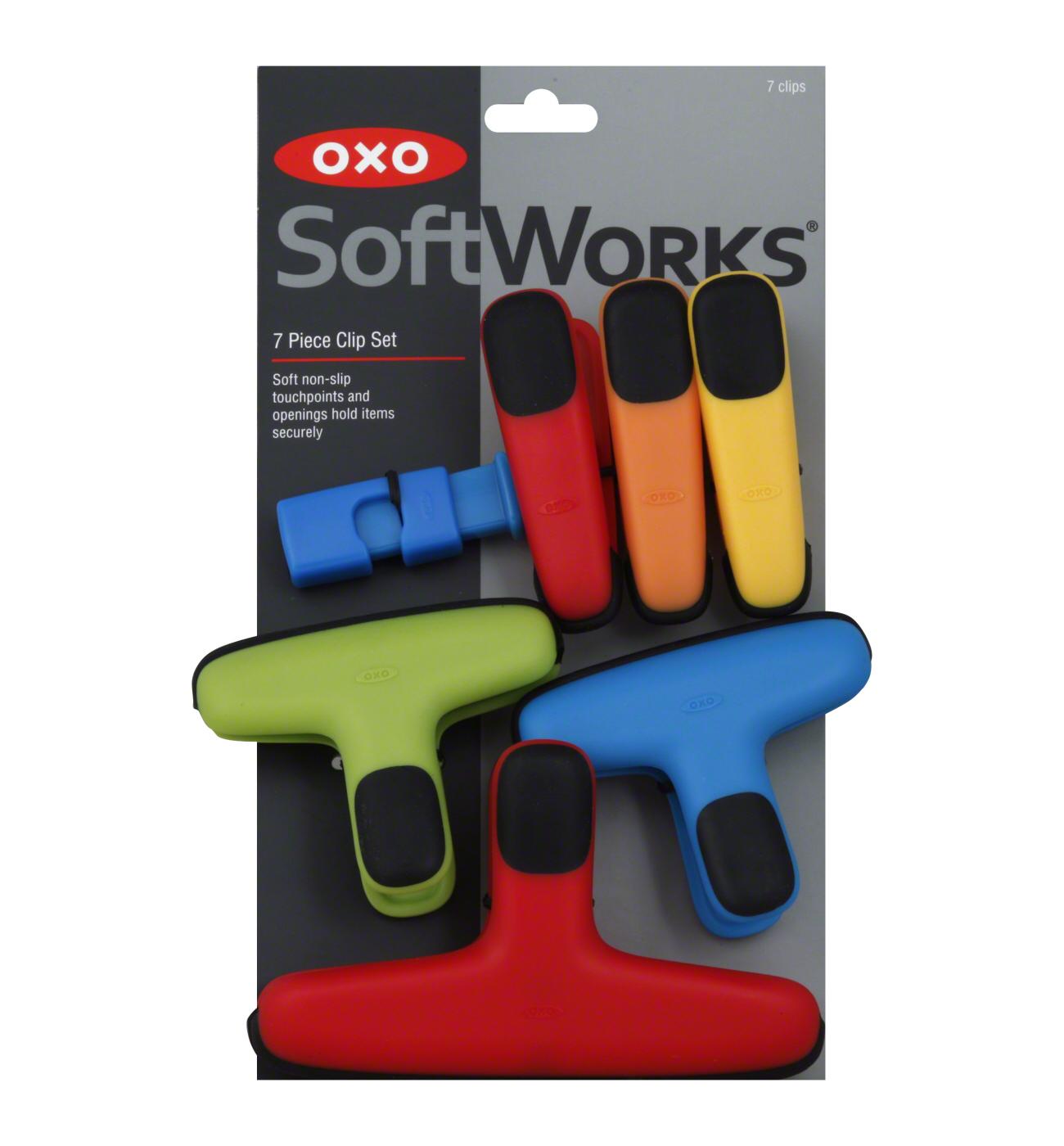 OXO Chip Bag Clip Set, Assorted Colors