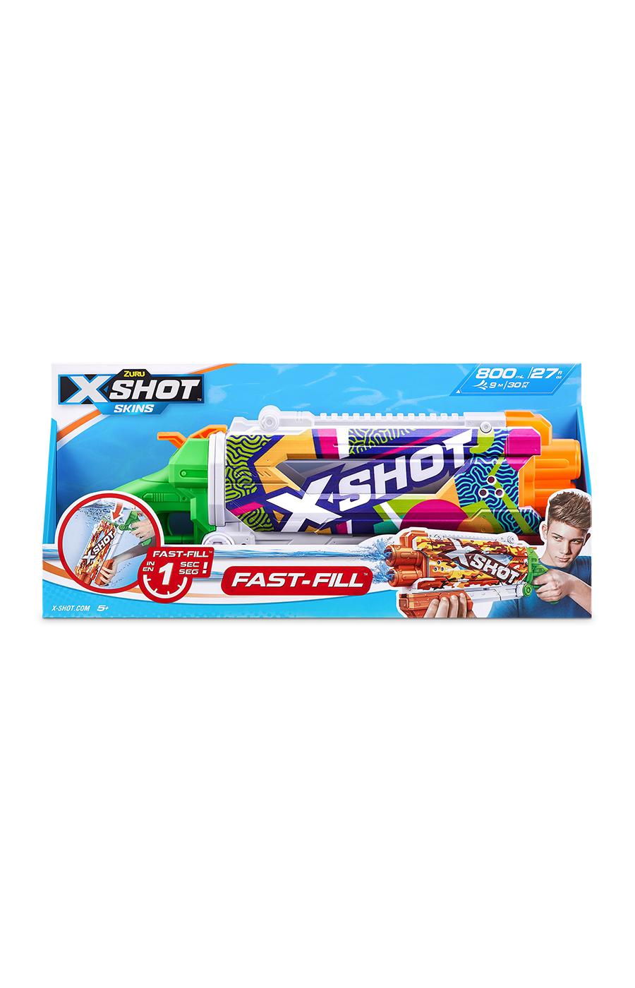 Zuru X-Shot Fast Fill Skins Shotgun Water Blaster - Assorted; image 1 of 2
