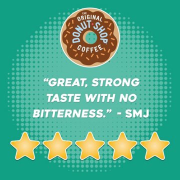 The Original Donut Shop Dark Roast Single Serve Coffee K Cups