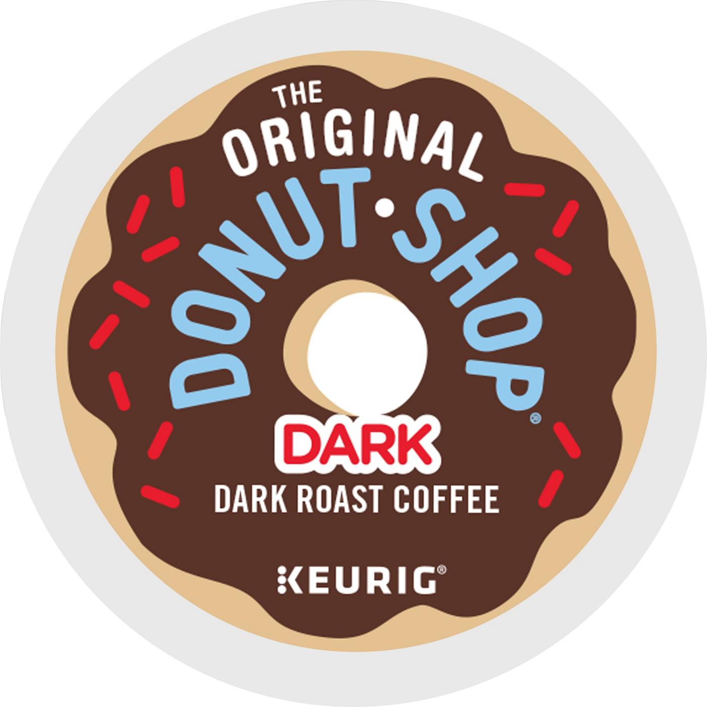Donut Shop Dark Roast Single Serve Coffee K Cups; image 5 of 7