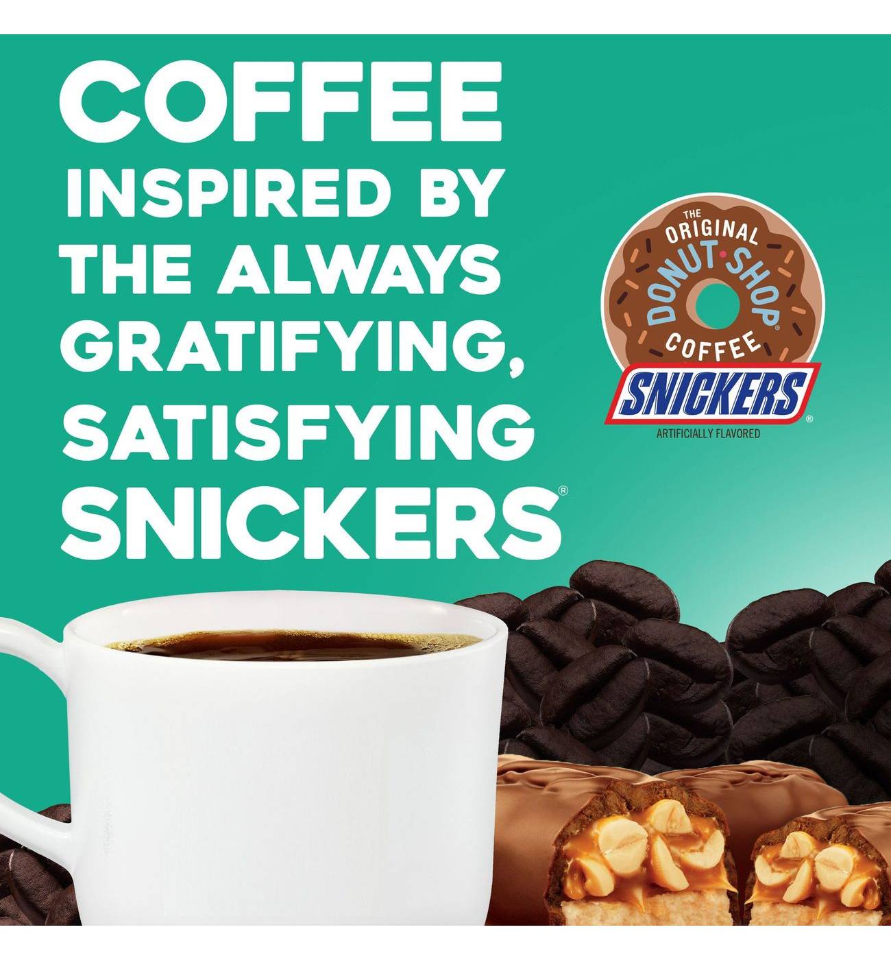The Original Donut Shop Snickers Single Serve Coffee K Cups; image 6 of 16
