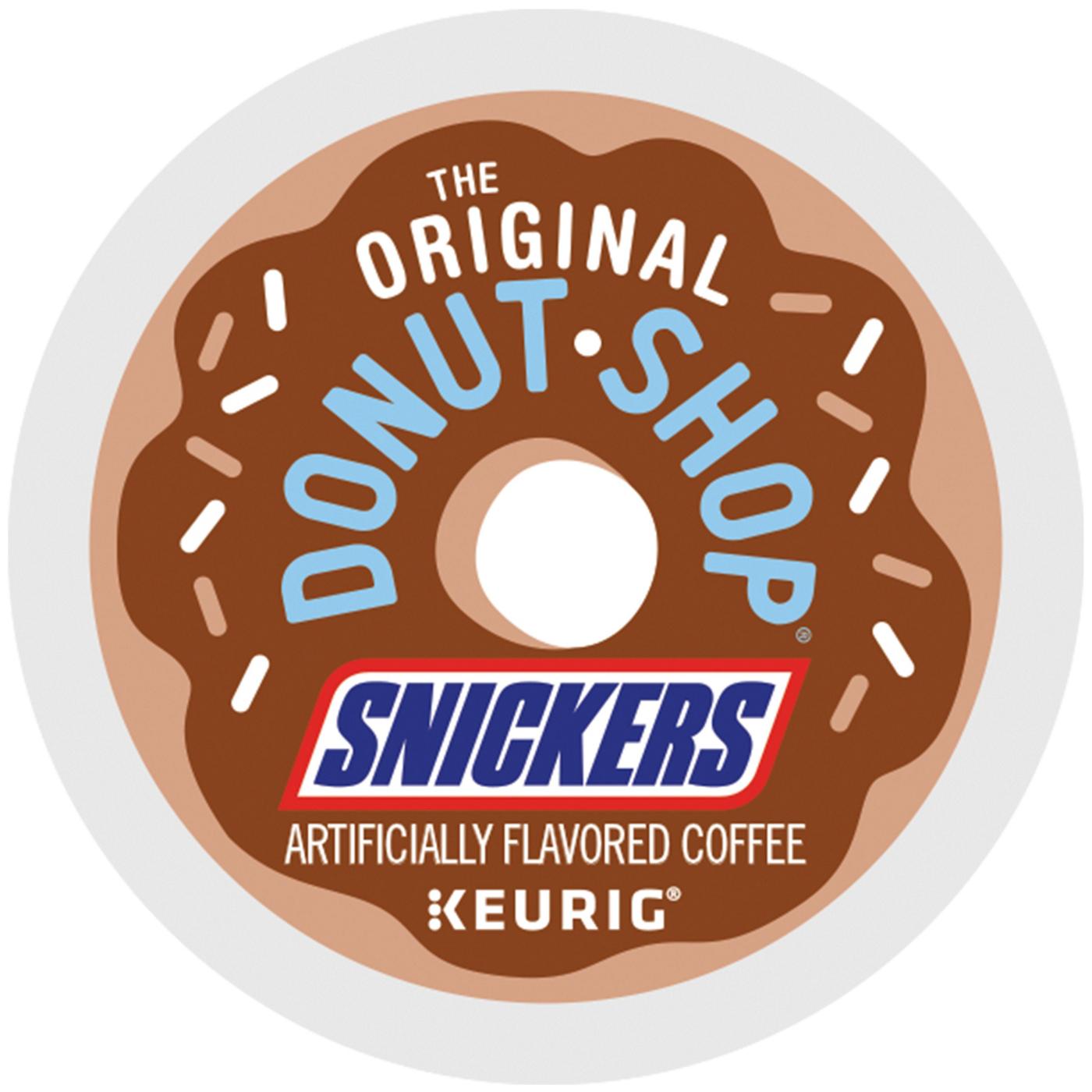 Donut Shop Snickers Single Serve Coffee K Cups; image 4 of 6