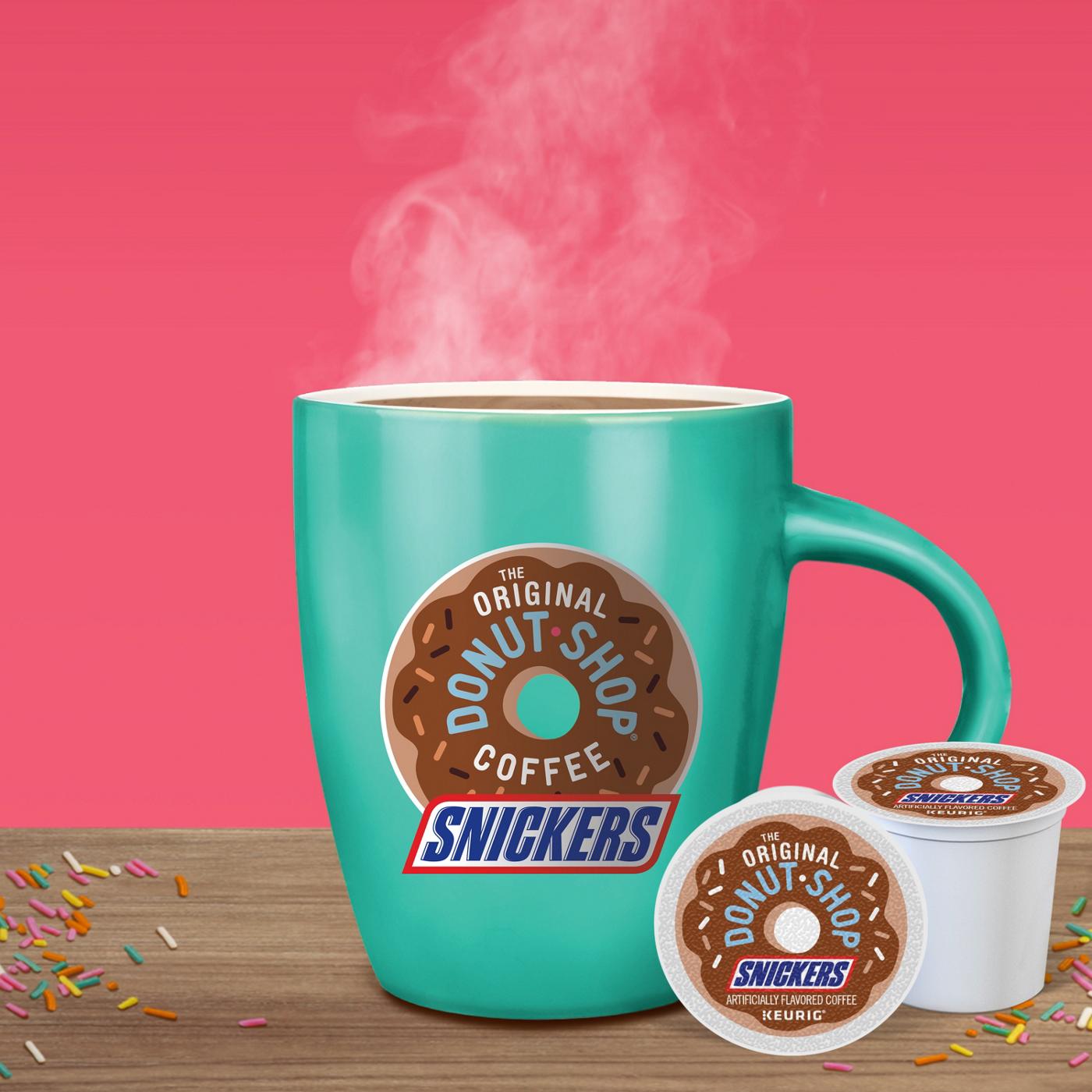 Donut Shop Snickers Single Serve Coffee K Cups; image 5 of 6
