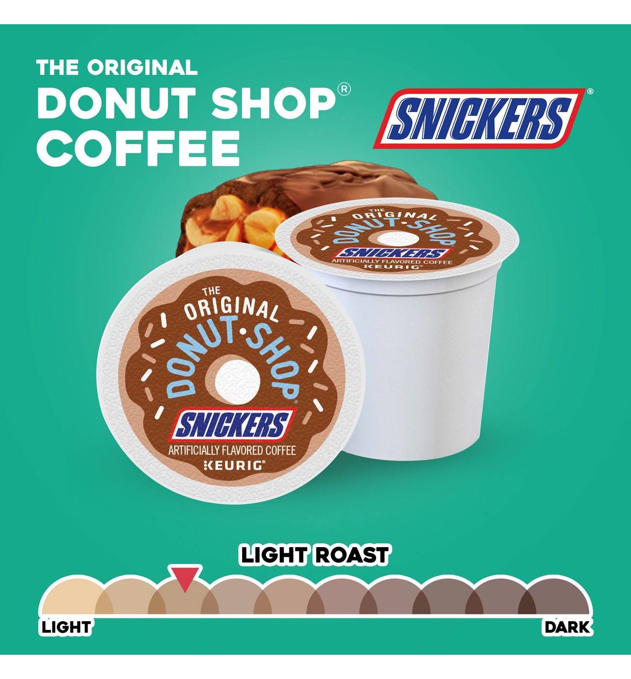The Original Donut Shop Snickers Single Serve Coffee K Cups; image 15 of 16