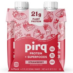 Pirq 21g Plant-Based Protein Shake 4 pk - Chocolate, 11 oz | Central ...