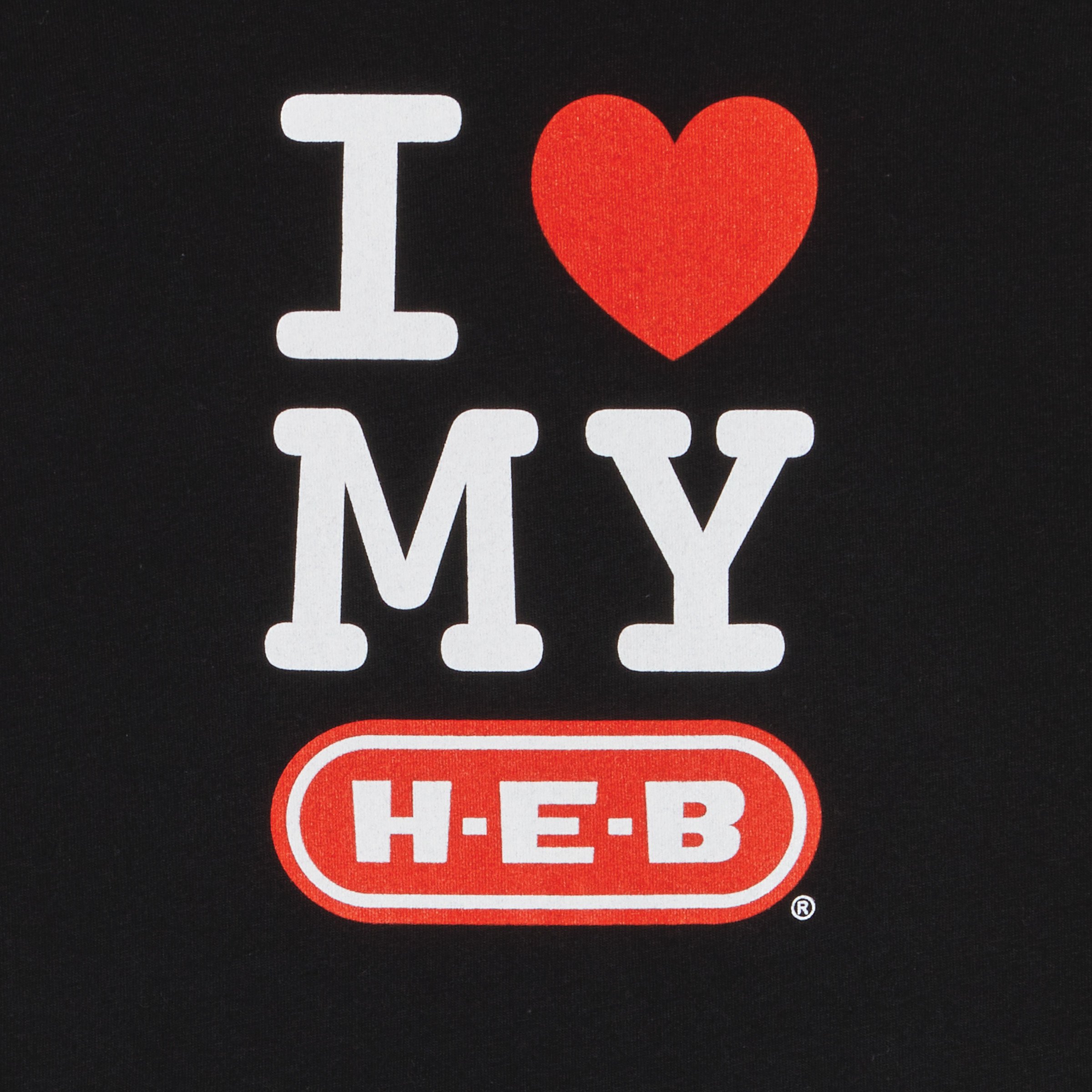 H-E-B Brand Shop I Love My H-E-B Youth T-Shirt - Black - Shop Shirts at  H-E-B