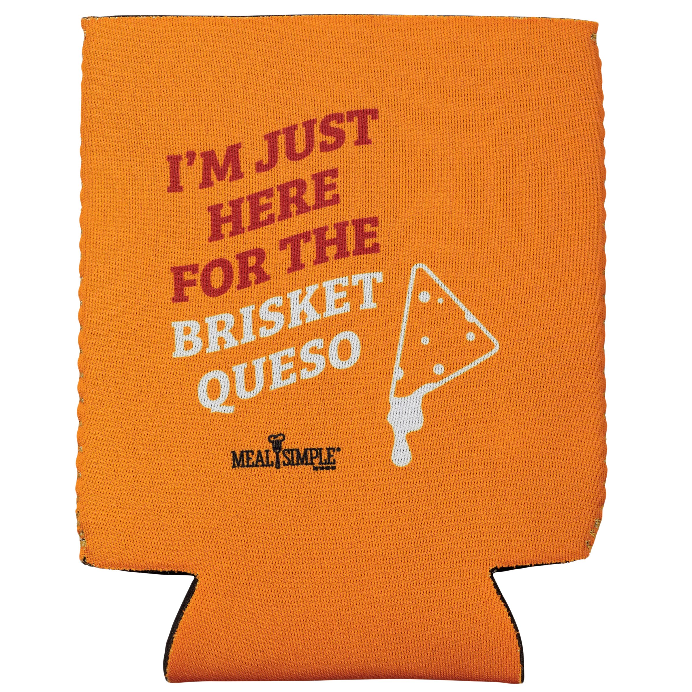 HEB Brand Shop Brisket Queso Drink Sleeve Orange Shop Insulators