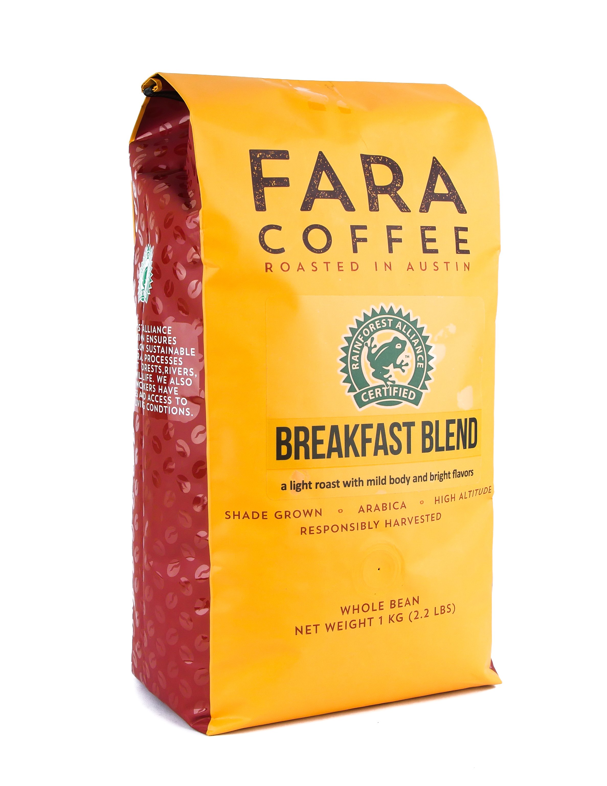 Fara Coffee Breakfast Blend Whole Bean Coffee Shop Coffee at HEB