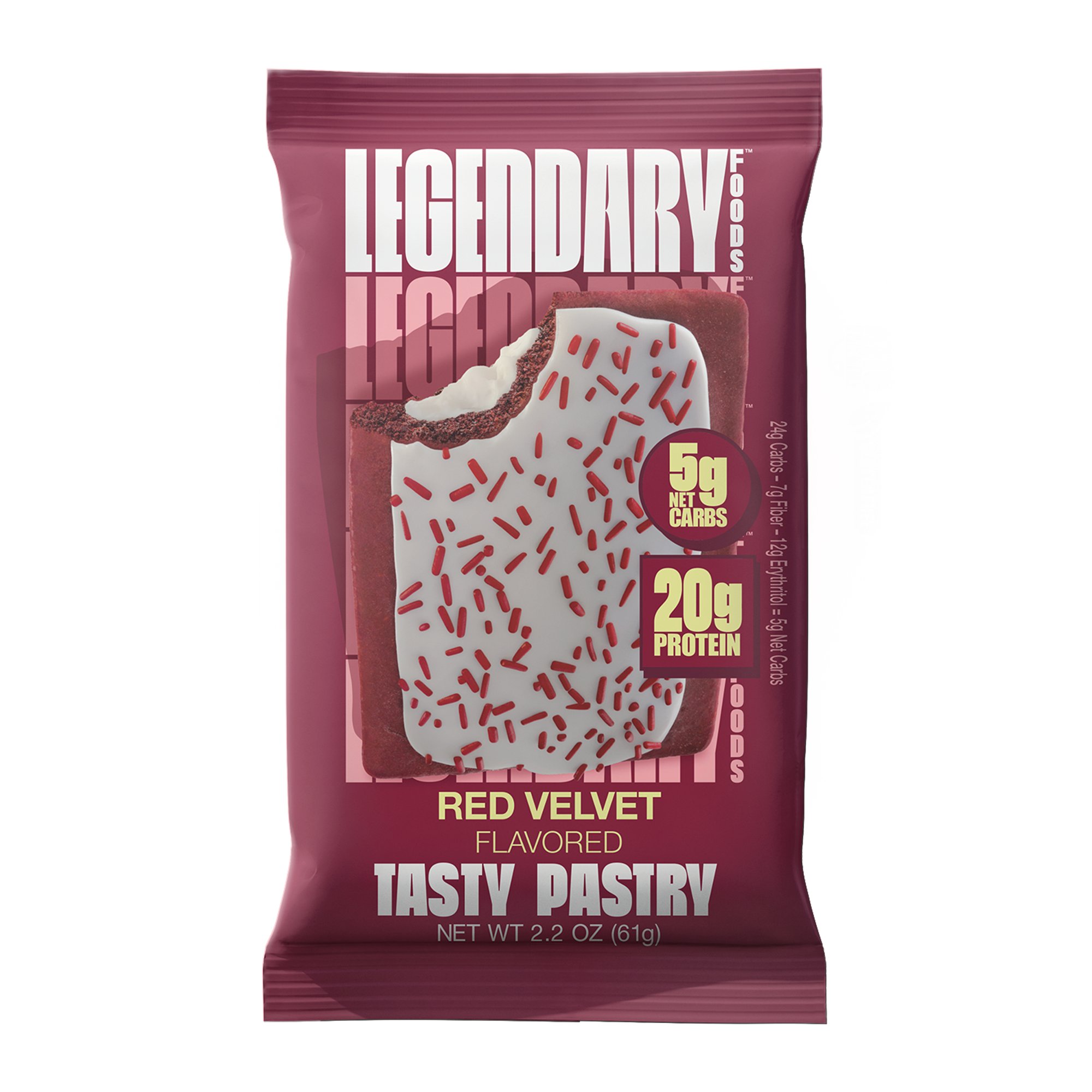 Legendary Foods 20g Protein Tasty Pastry Red Velvet Shop Granola