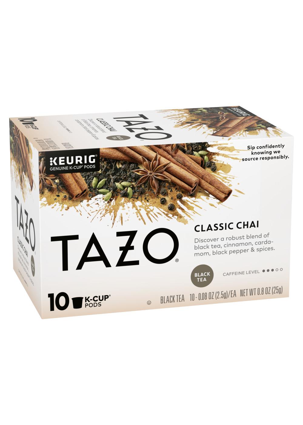 Tazo Classic Chai Single Serve Coffee K Cups; image 1 of 5