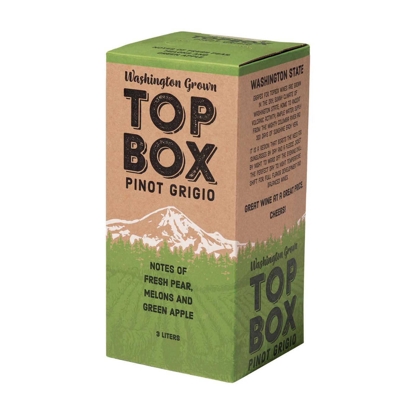 Top Box Pinot Grigio White Wine; image 1 of 2