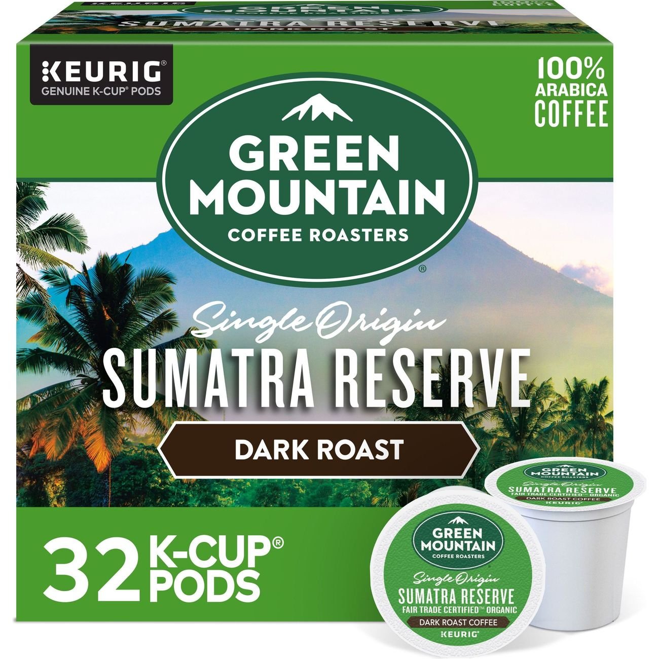 Green mountain sumatran 2025 reserve k cups