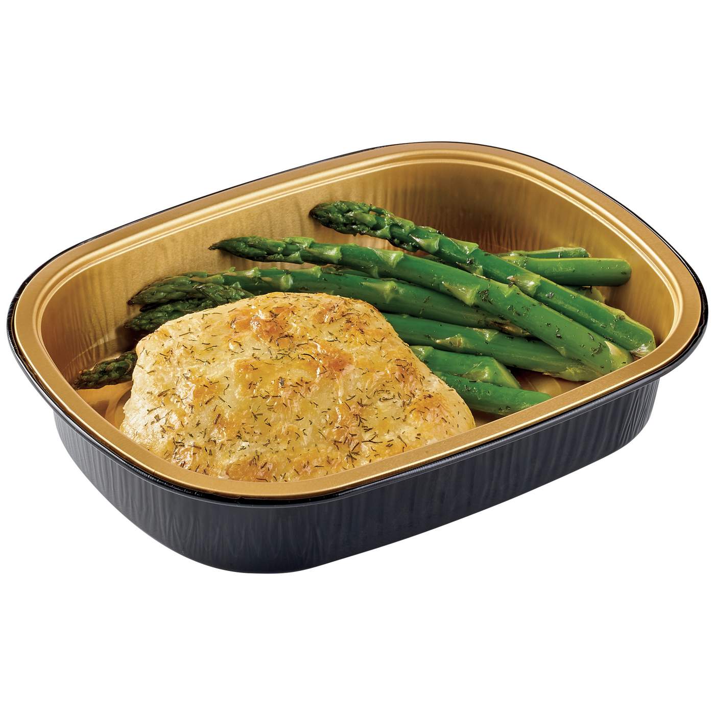 Meal Simple by H-E-B Salmon Wellington & Asparagus; image 3 of 5